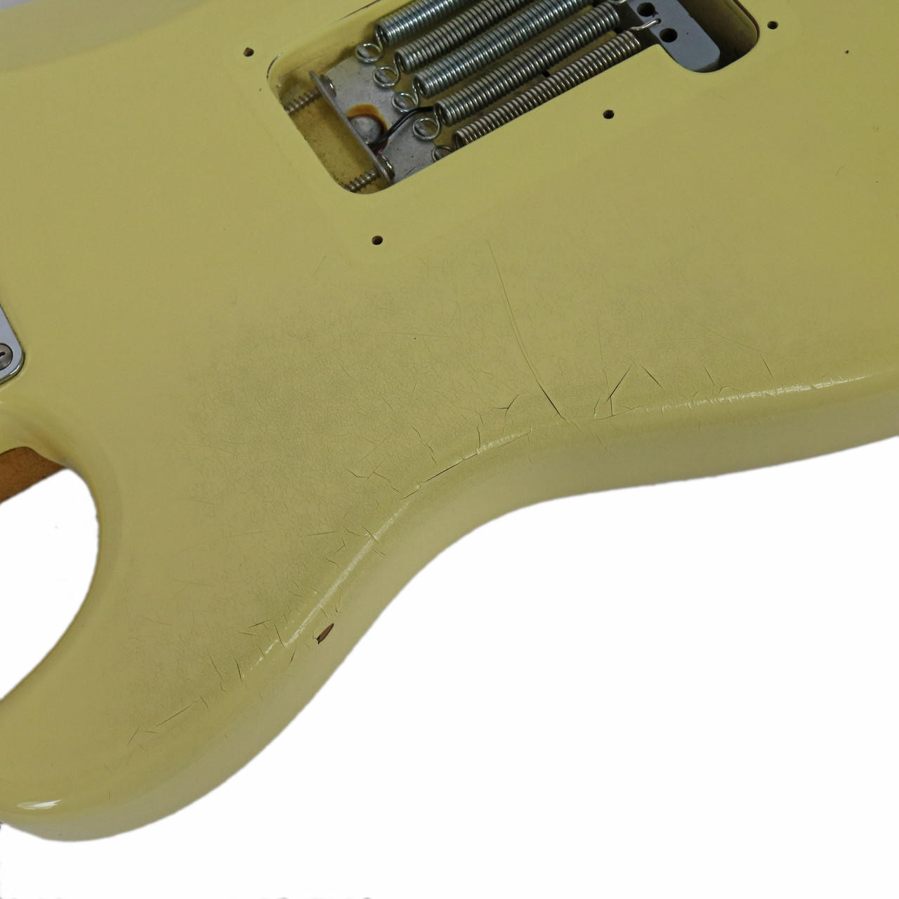 1997 Fender California Series Stratocaster Olympic White Finish