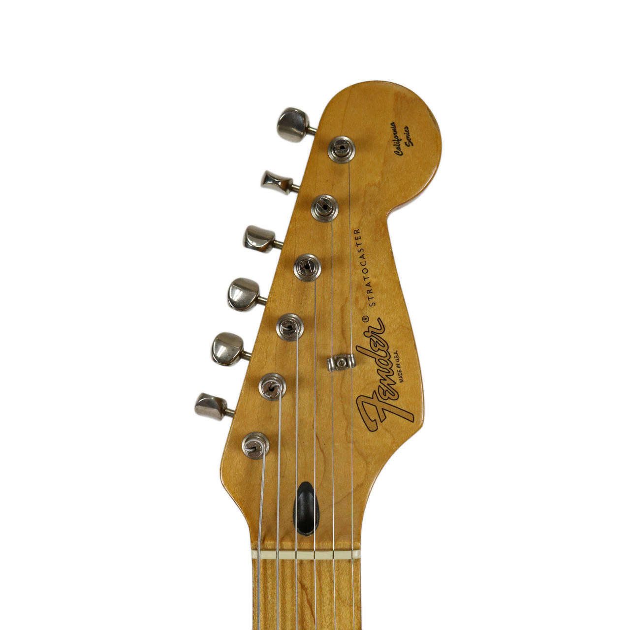 ギター fender California series 1997 Fender California Series Stratocaster Olympic White Finish