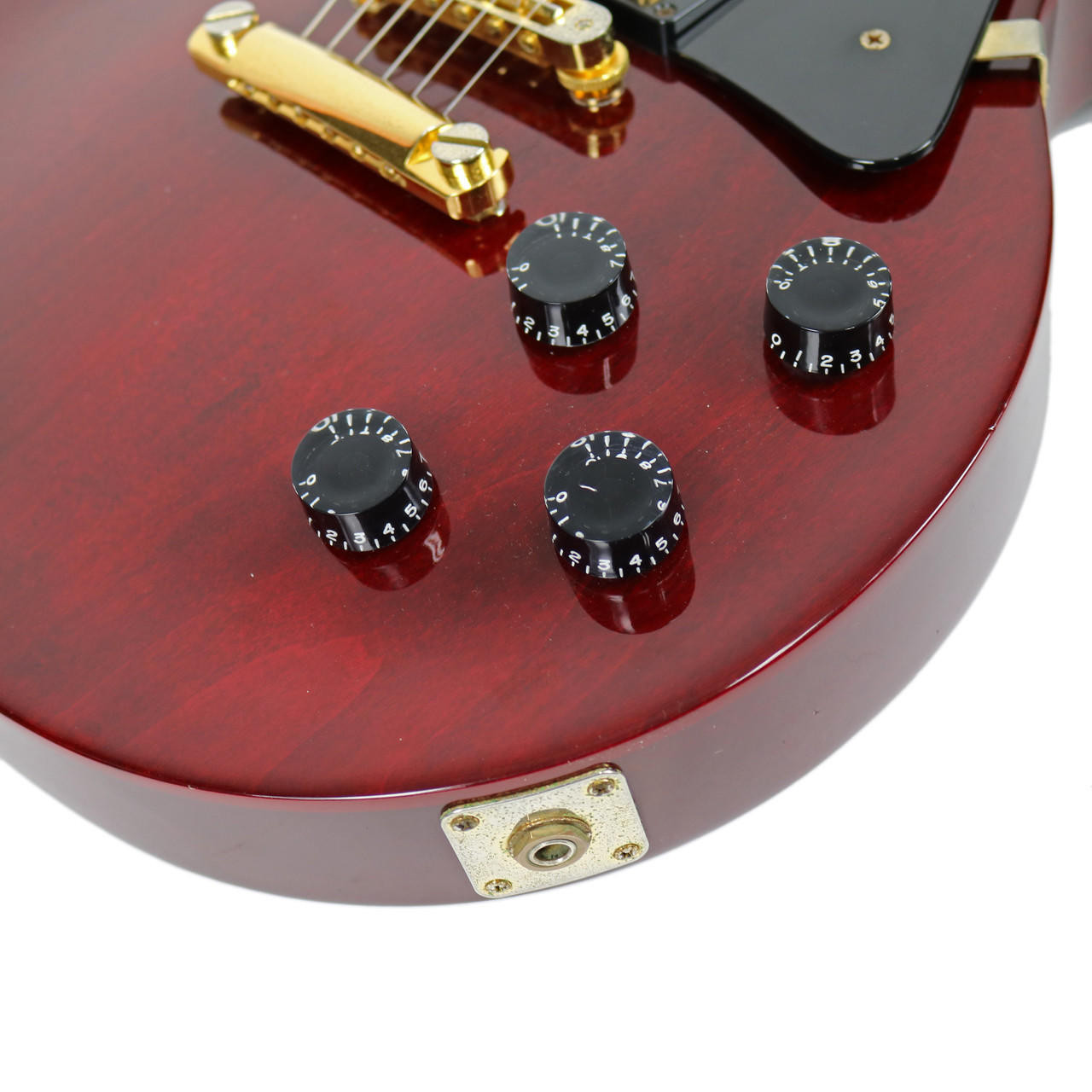 2005 Gibson Les Paul Studio Electric Guitar Wine Red Finish