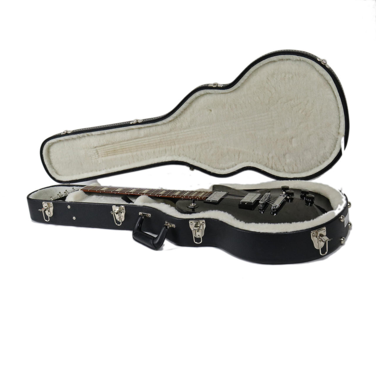 2013 Gibson Les Paul Studio Electric Guitar Ebony Finish | Cream
