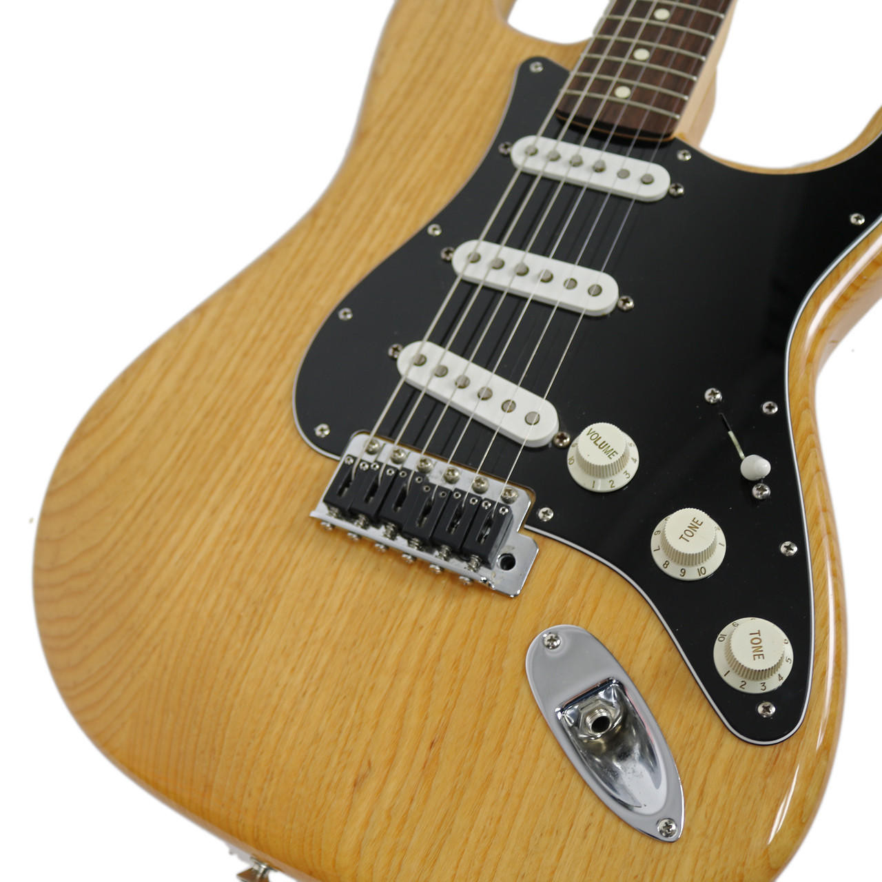 2009 Fender '70s Stratocaster Electric Guitar Natural Finish