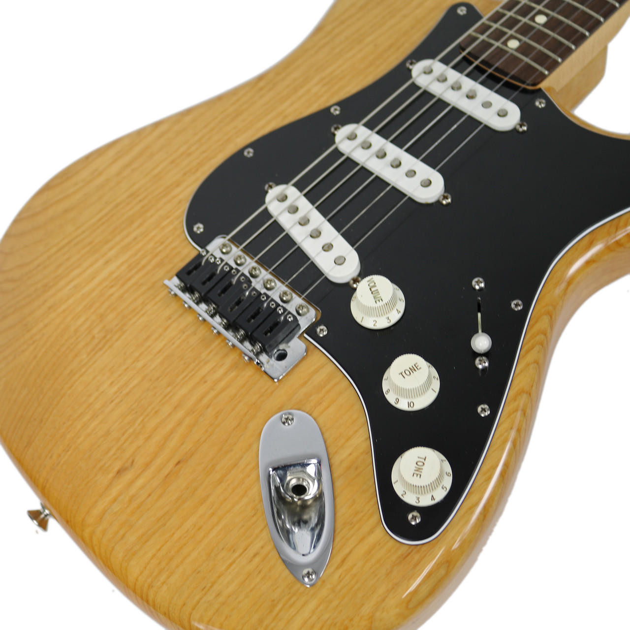 2009 Fender '70s Stratocaster Electric Guitar Natural Finish