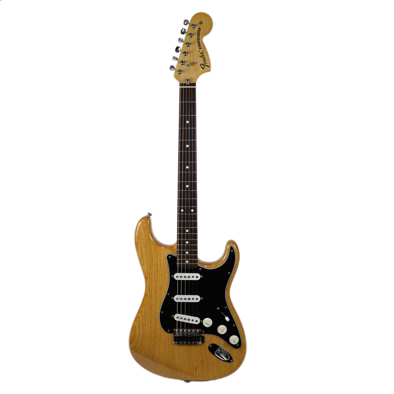 2009 Fender '70s Stratocaster Electric Guitar Natural Finish