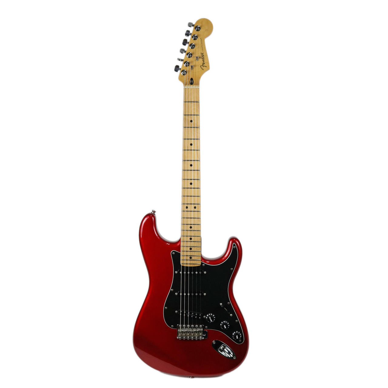 2010 Fender Powerhouse Stratocaster Candy Apple Red Finish | Cream