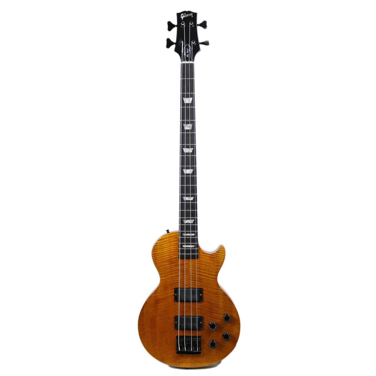 希少　Gibson LPB-2 Les Paul Deluxe Bass 1993 Gibson LPB-2 Deluxe Premium Plus Les Paul Bass Translucent