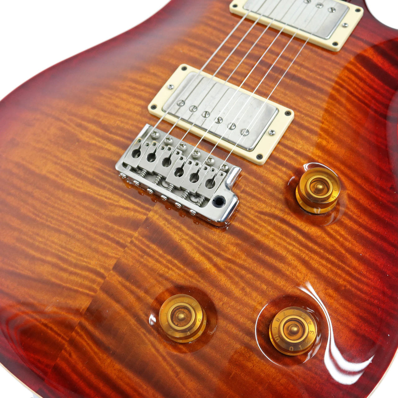 2002 PRS Paul Reed Smith Custom 22 Ten Top Aged Cherry Sunburst