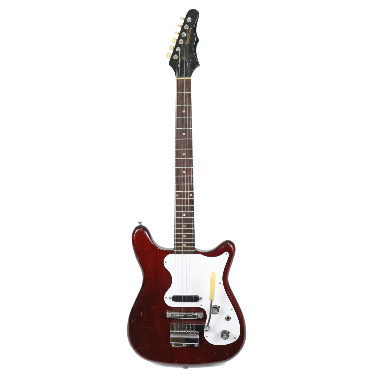 Vintage 1967 Epiphone Olympic Electric Guitar Cherry Finish