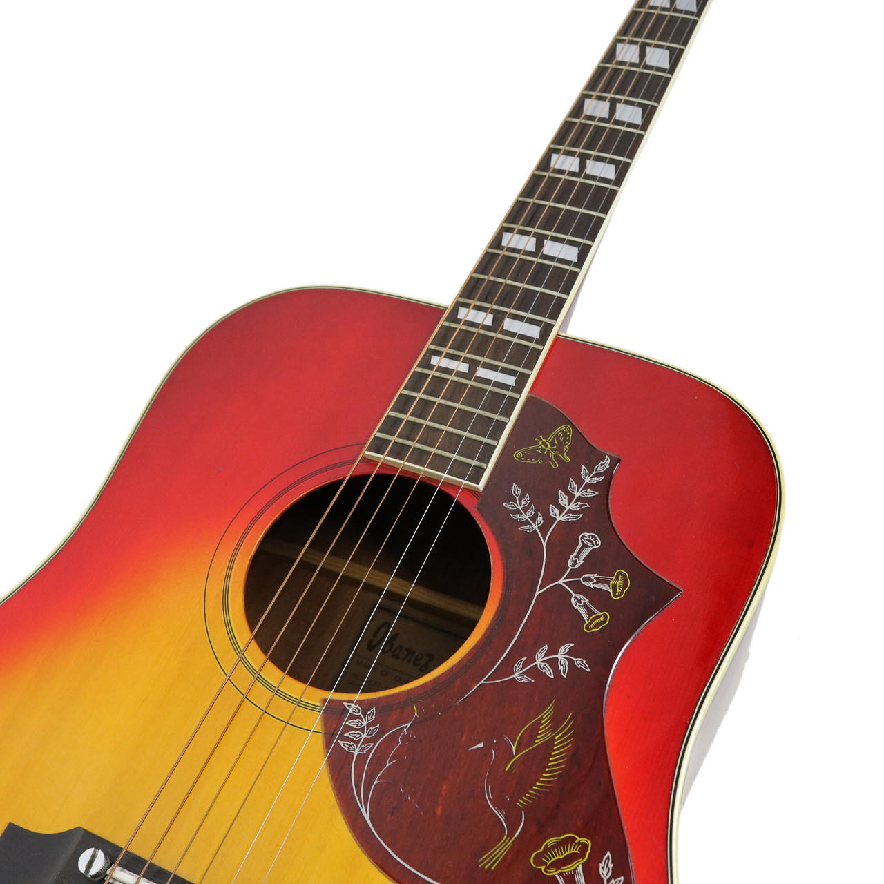 Vintage 1975 Ibanez Model 684 Concord Hummingbird Copy Acoustic