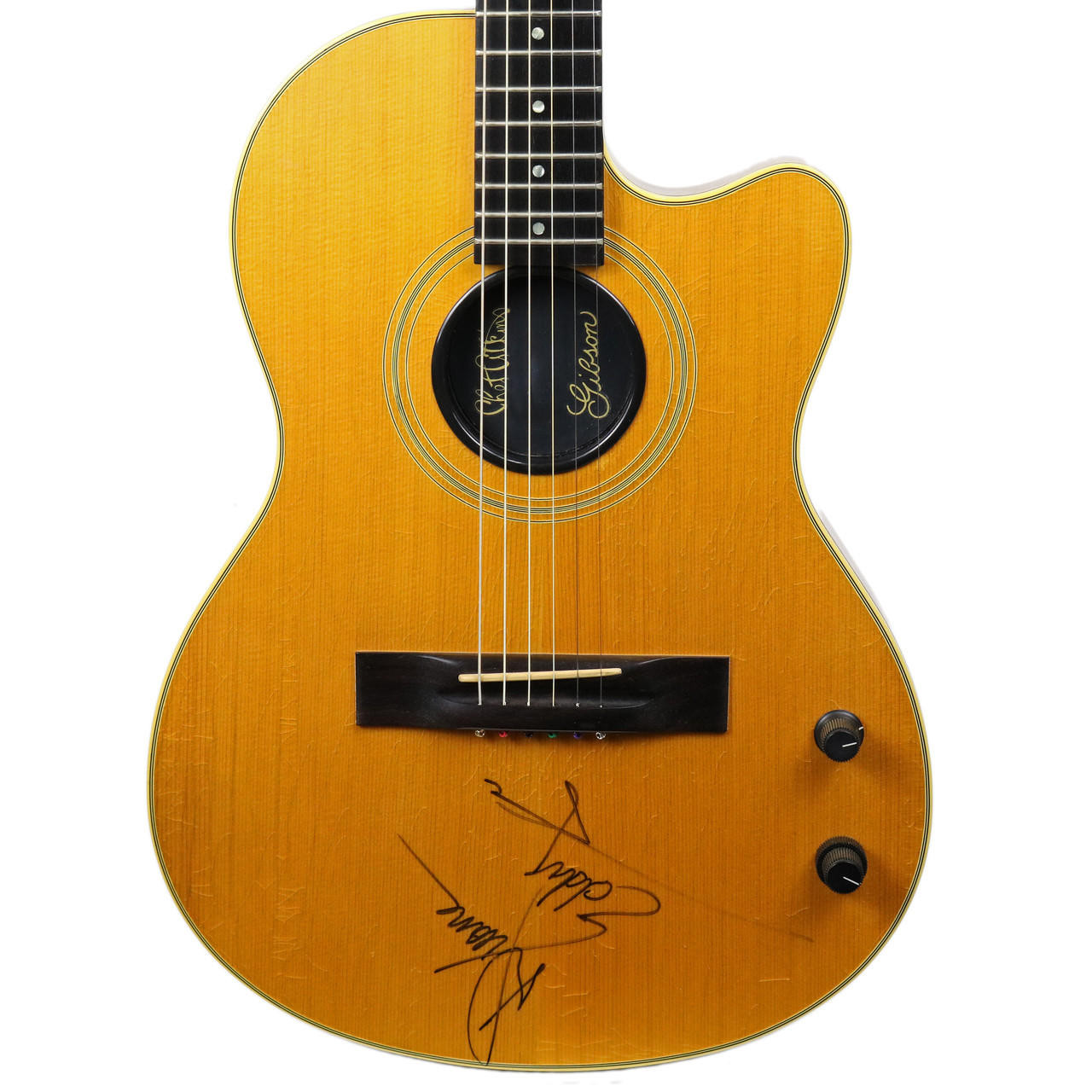 1990 Gibson Chet Atkins SST Acoustic Electric Guitar Natural
