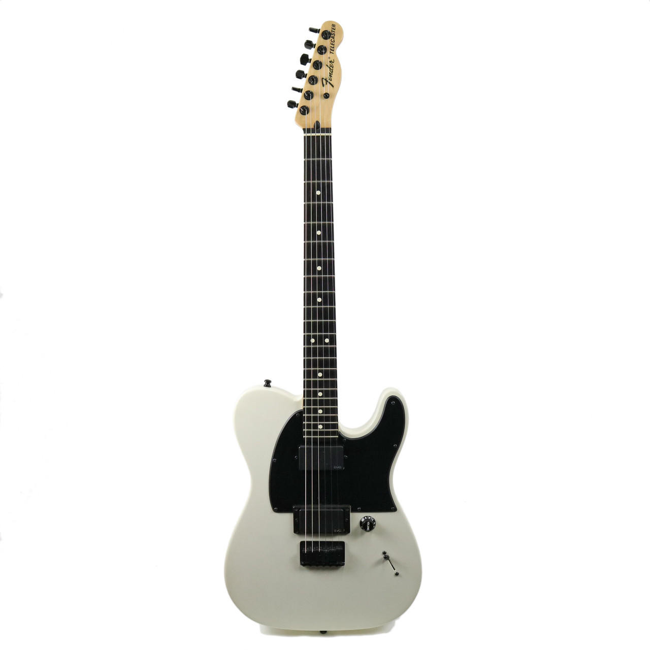 2008 Fender Jim Root Telecaster Electric Guitar Flat White Finish