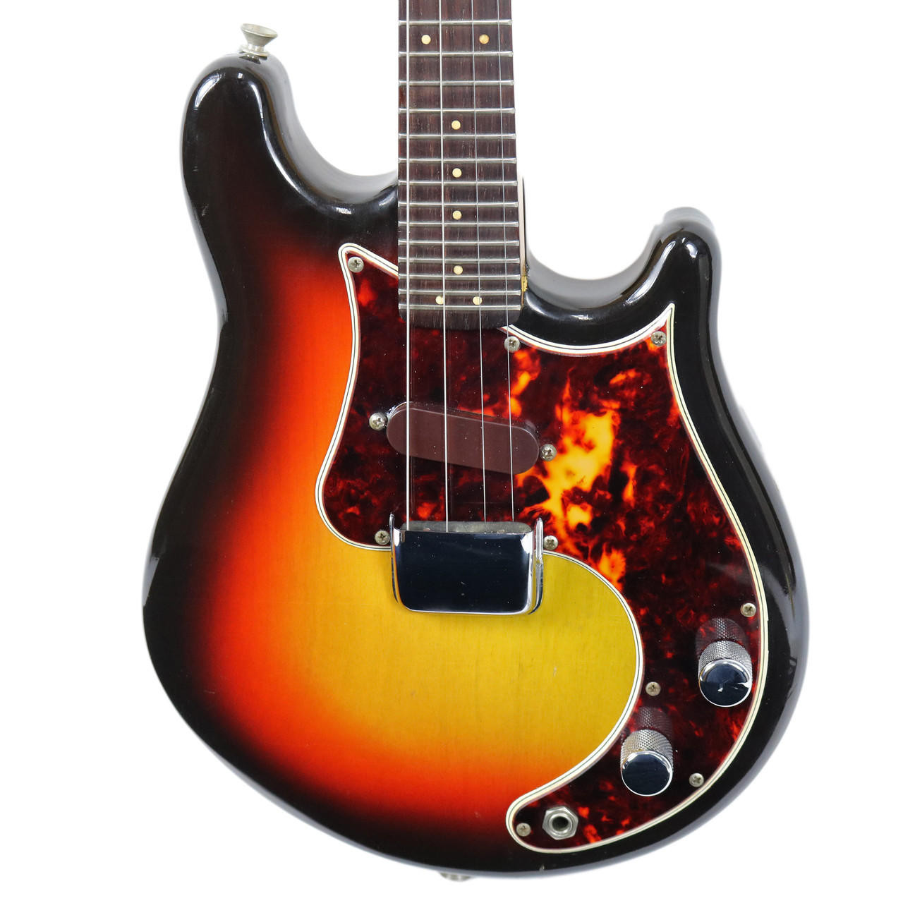 Vintage 1966 Fender Mandocaster Electric Mandolin Sunburst Finish