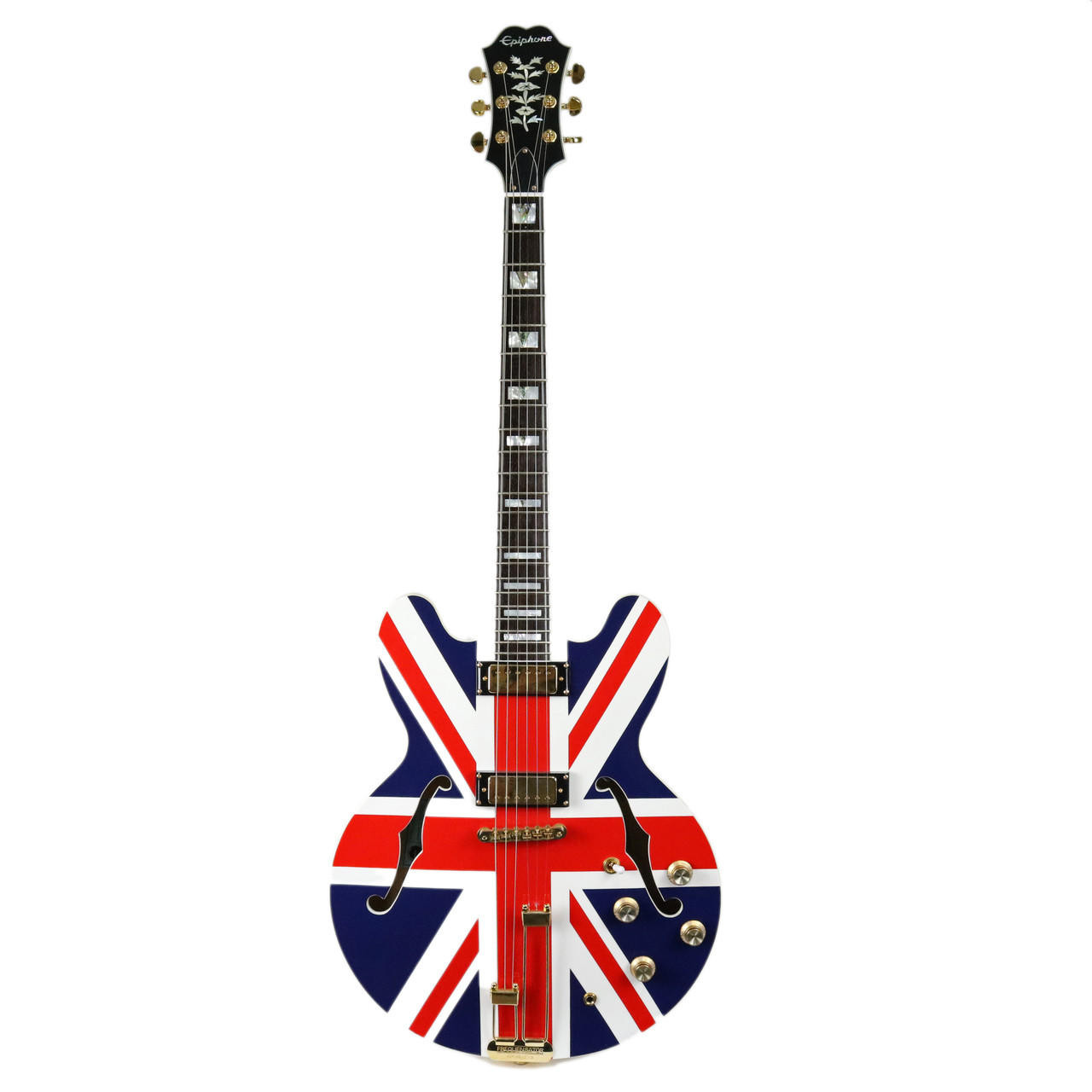 2014 Epiphone Limited Edition Union Jack Sheraton | Cream City Music