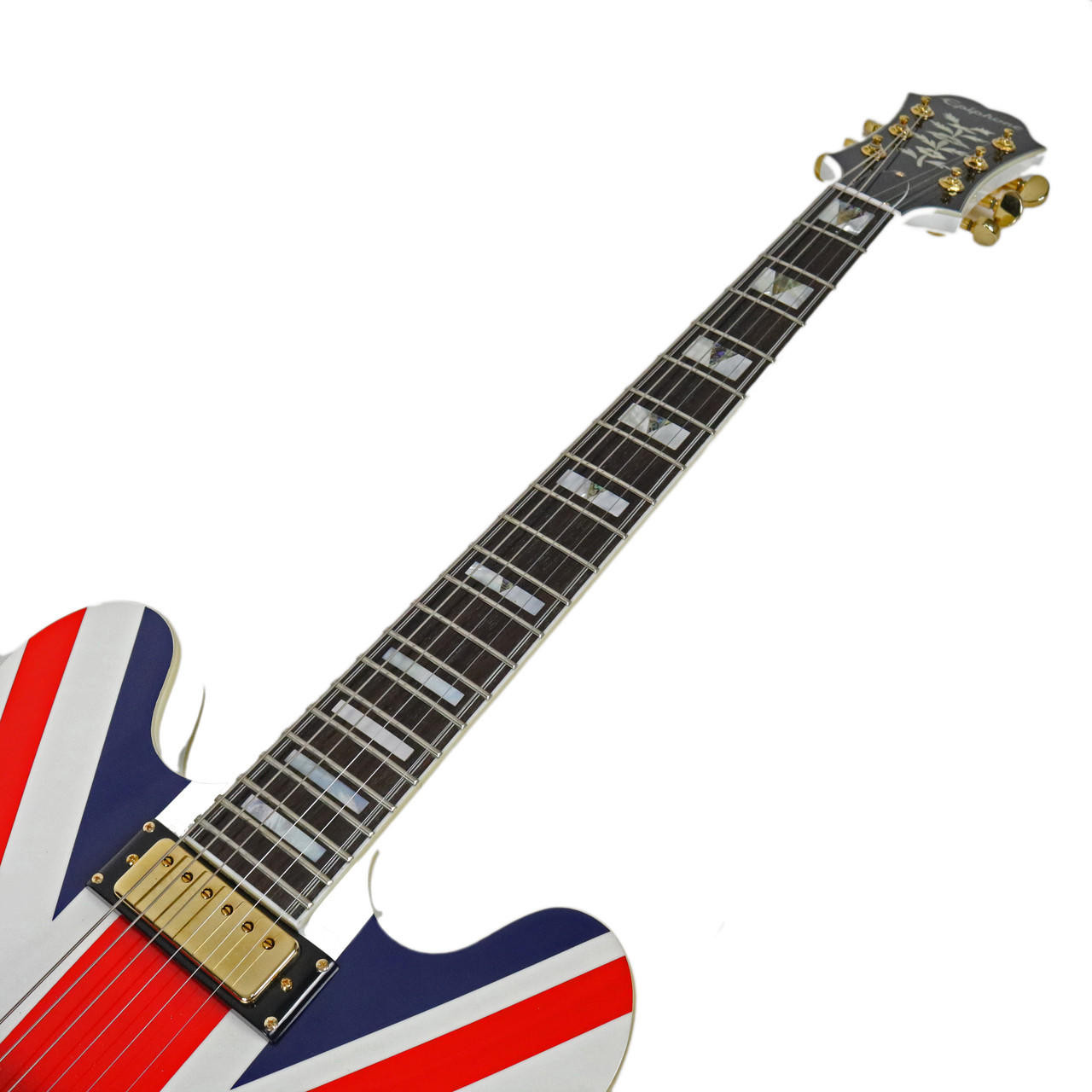 2014 Epiphone Limited Edition Union Jack Sheraton | Cream City Music