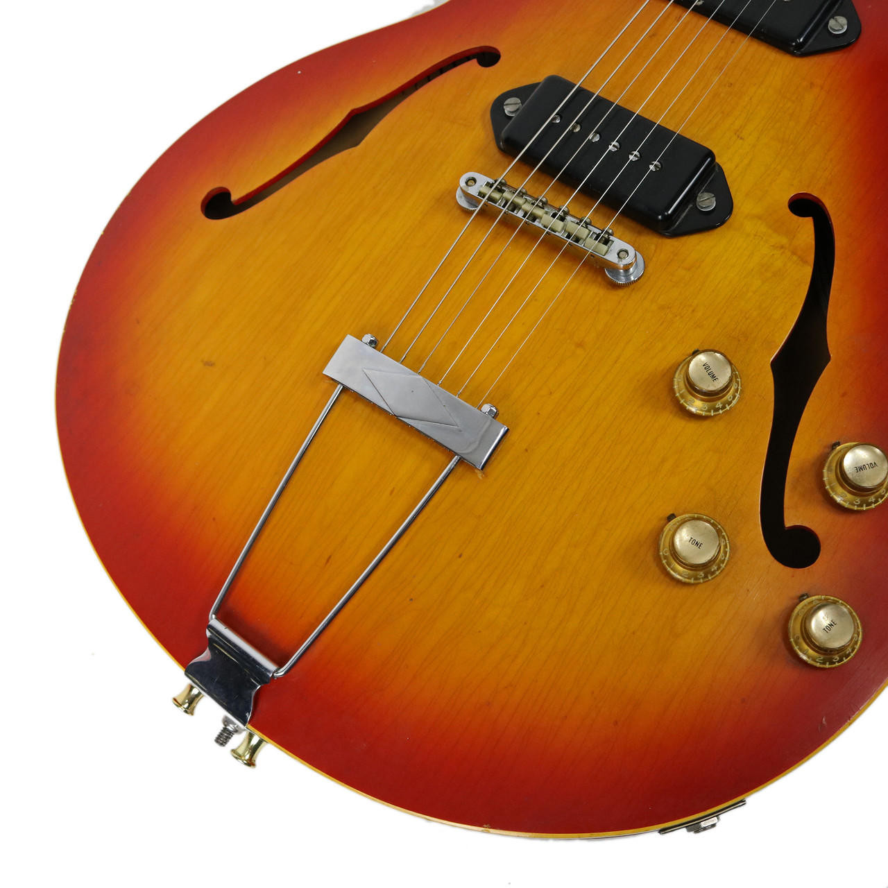 Vintage 1967 Gibson ES-125 TDC Cherry Sunburst Finish | Cream City