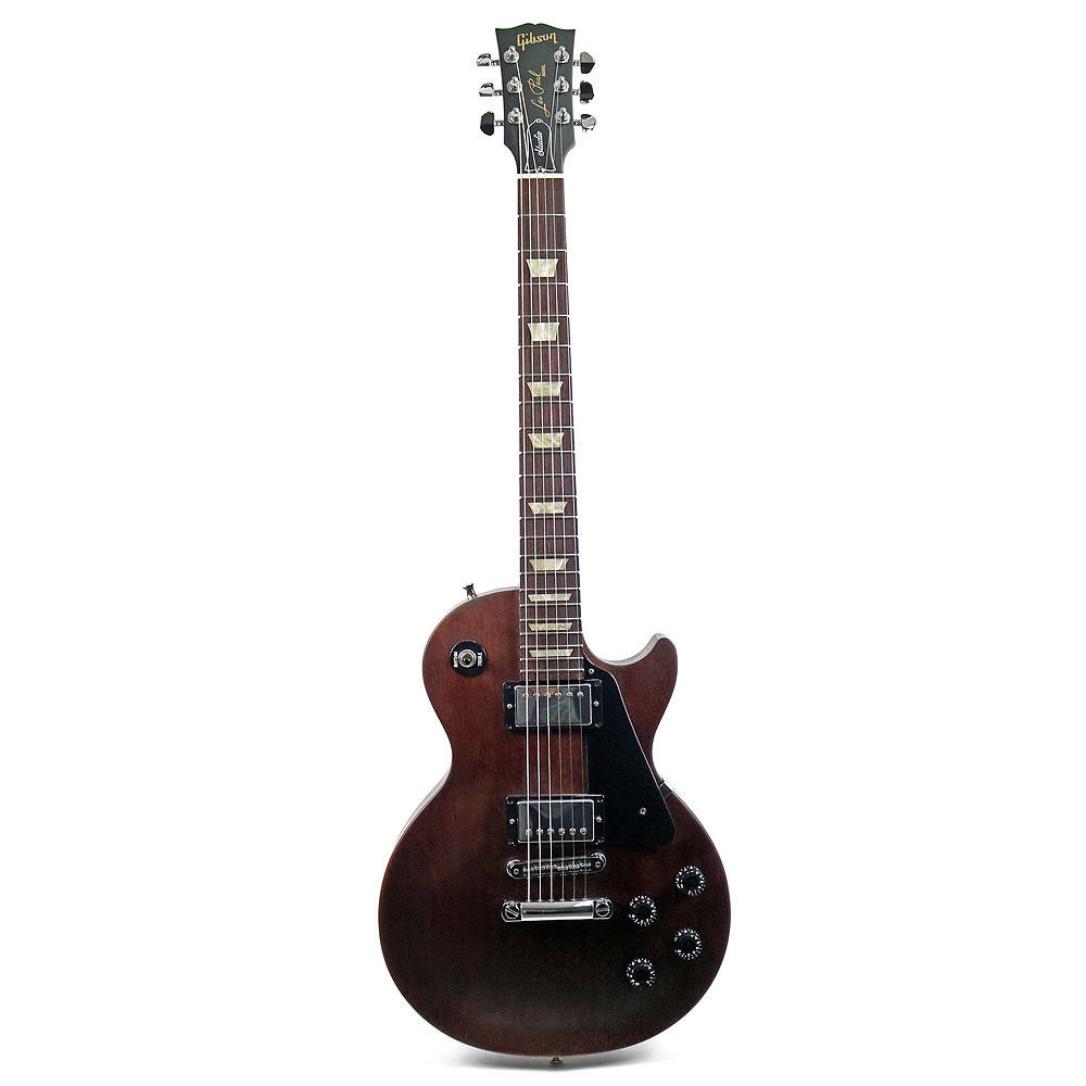 2008 Gibson Les Paul Studio Electric Guitar Faded Brown Finish