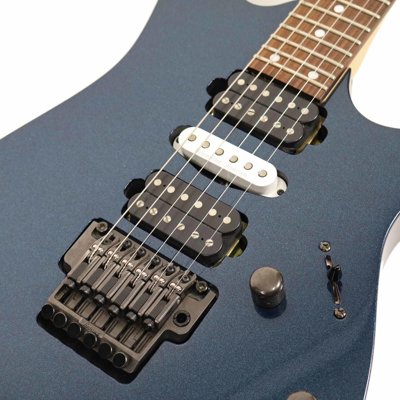 2003 Ibanez Prestige Series RG1570 Blue Metallic Finish | Cream