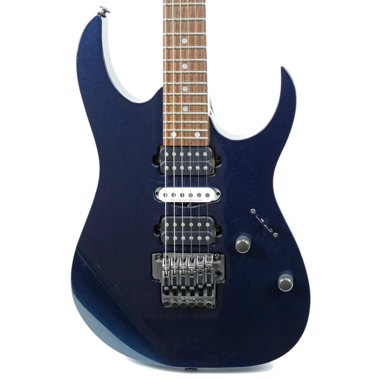 2003 Ibanez Prestige Series RG1570 Blue Metallic Finish | Cream