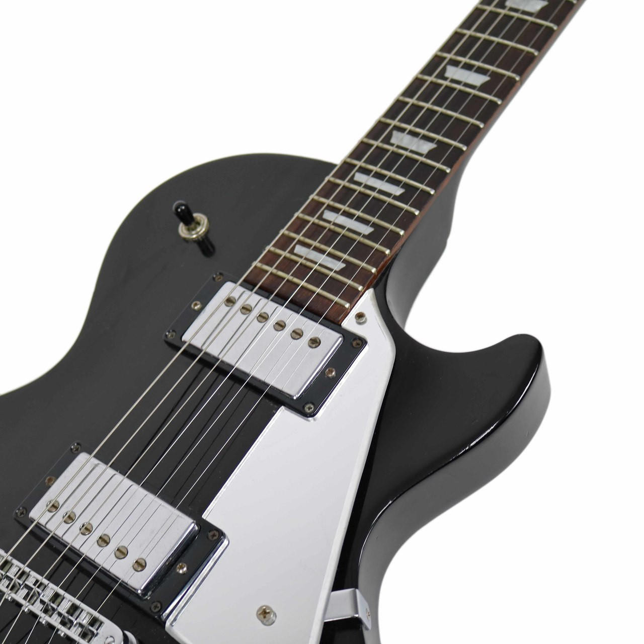 2000 Gibson Les Paul Studio Ebony and Chrome | Cream City Music