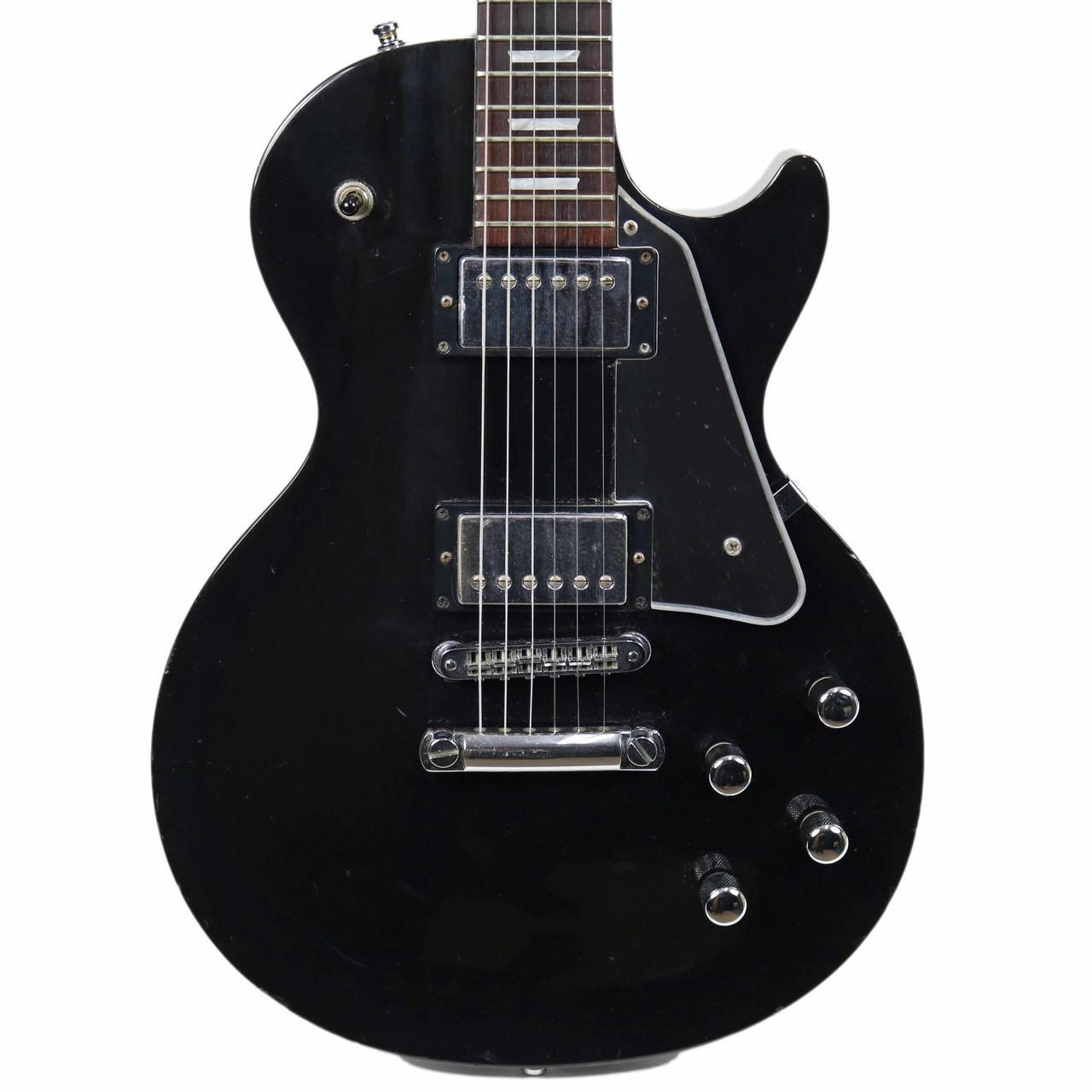 2000年製 Gibson Les Paul Studio ナッシュビル工場製 2000 Gibson Les Paul Studio Ebony and Chrome | Cream City Music