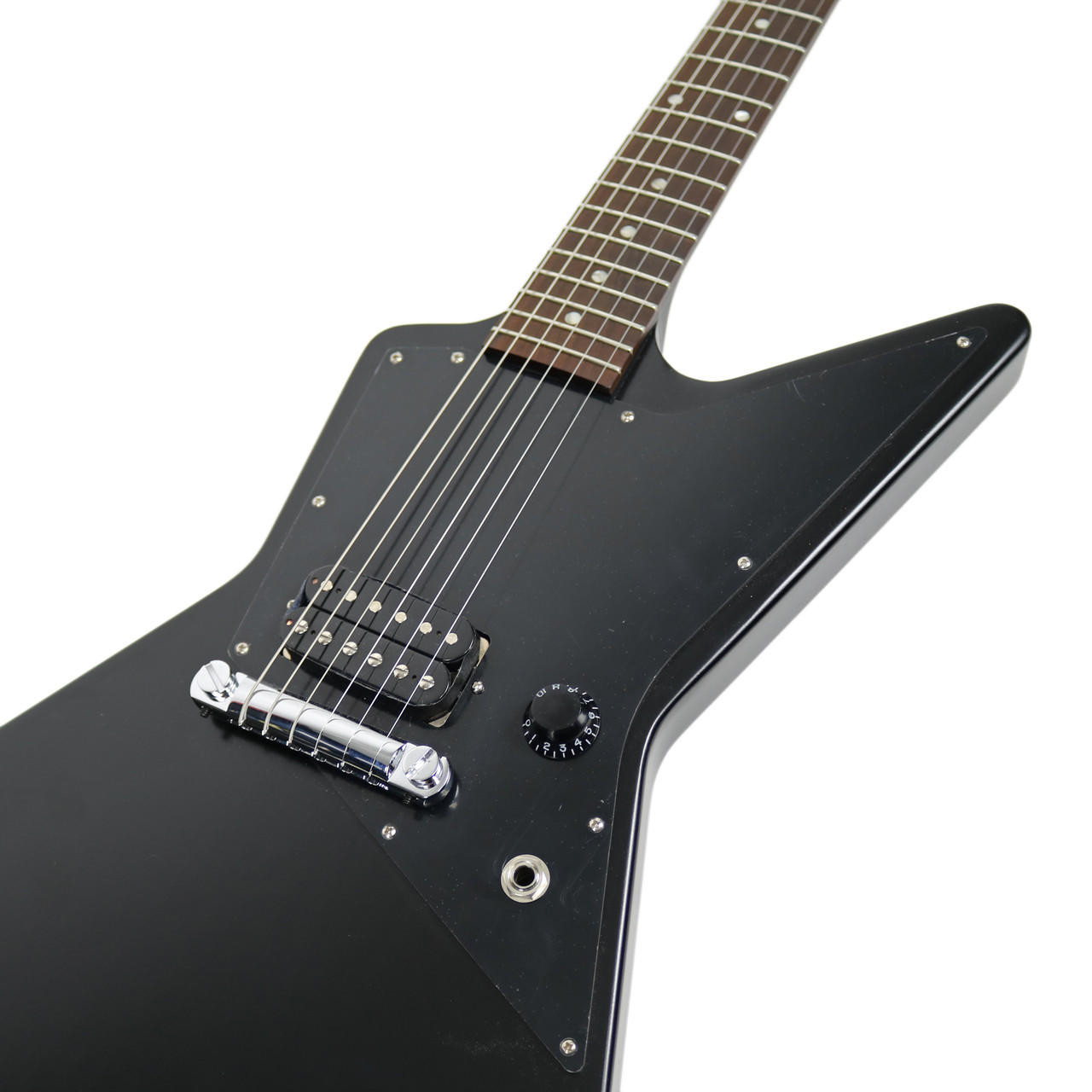 2011 Gibson Melody Maker Explorer Satin Black Finish | Cream City