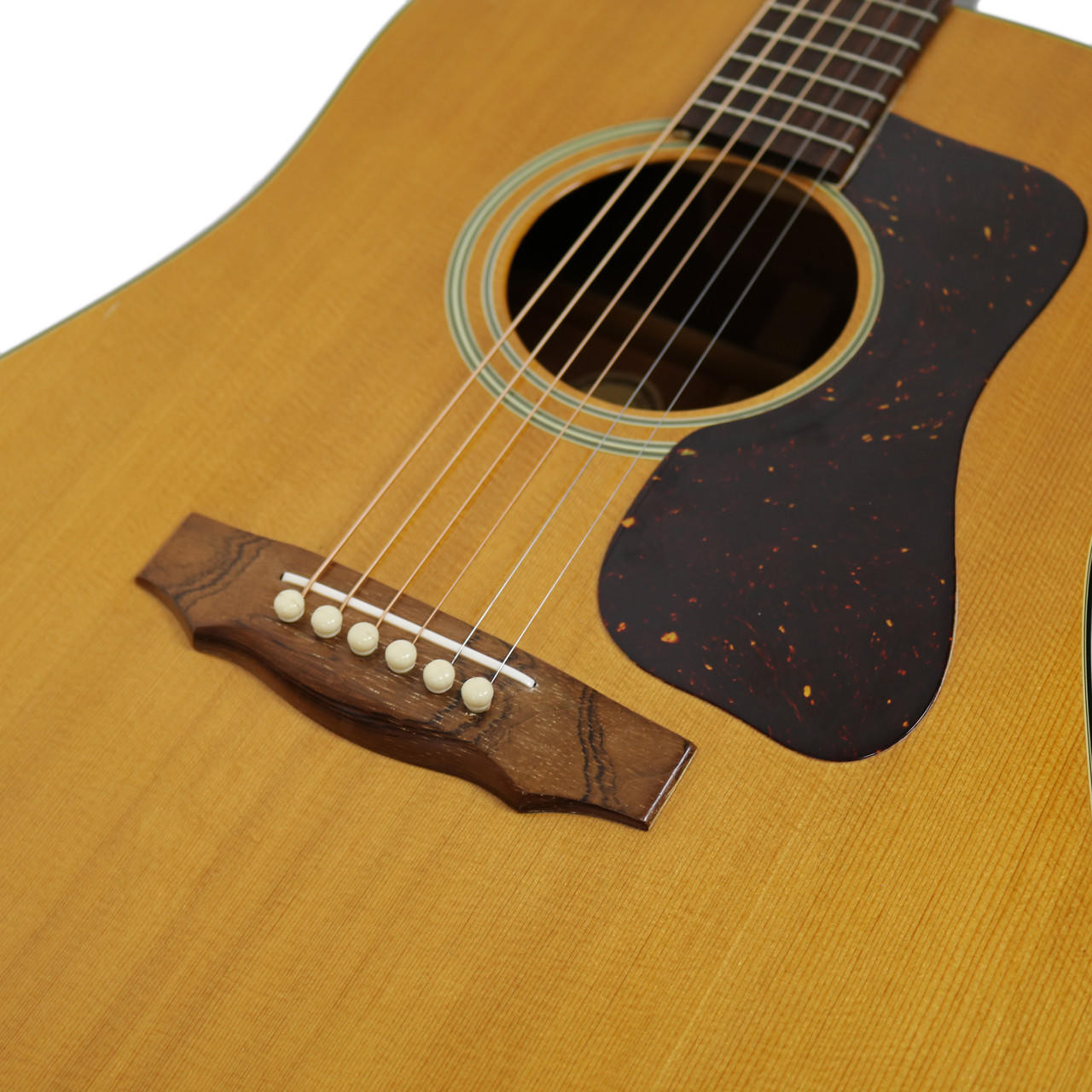 Vintage 1976 Guild D-35 Dreadnought Acoustic Guitar Natural