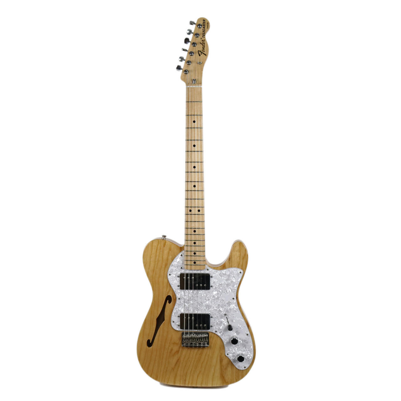 2014 Fender '72 Reissue Thinline Telecaster Natural Finish | Cream