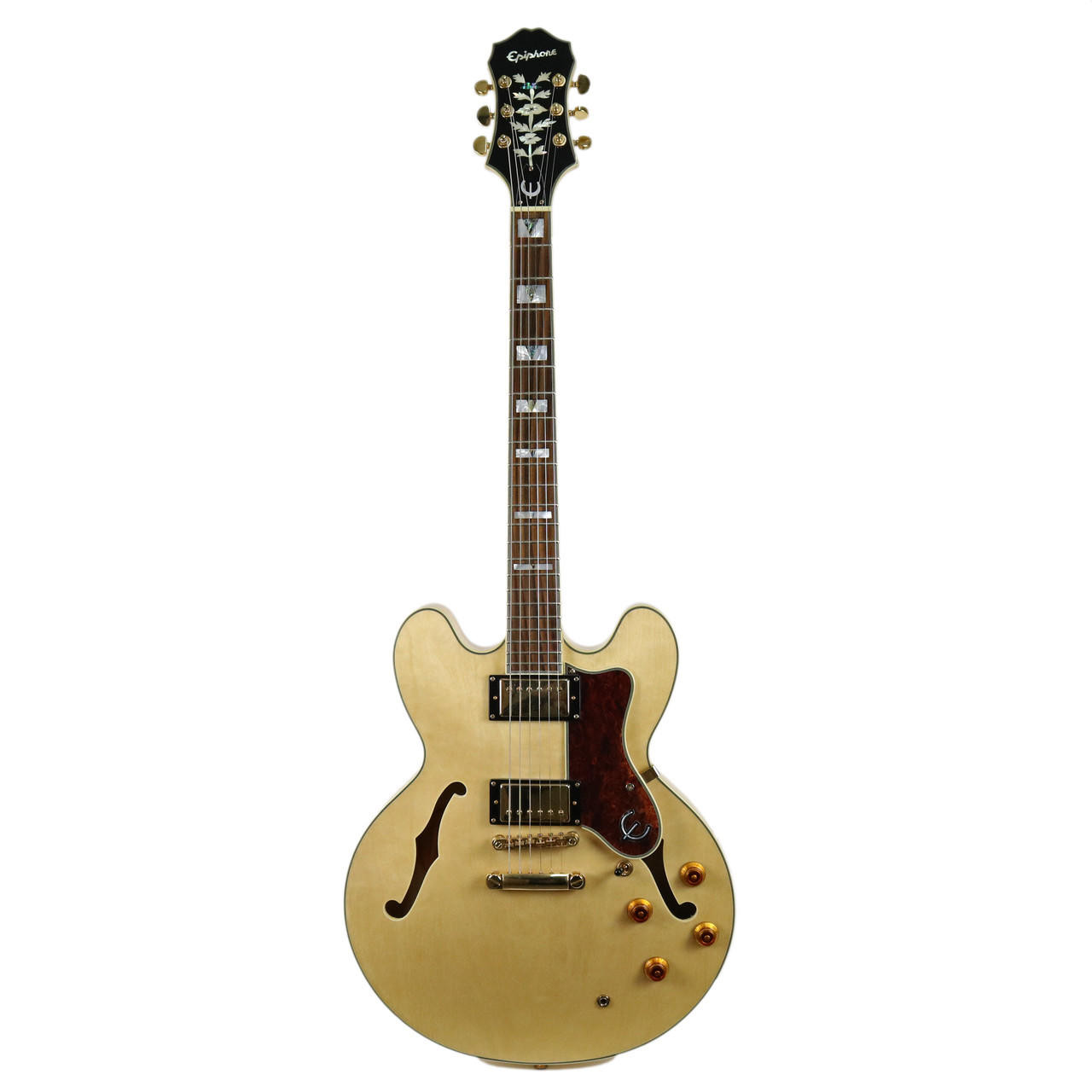 2010 Epiphone Sheraton II Natural Finish | Cream City Music