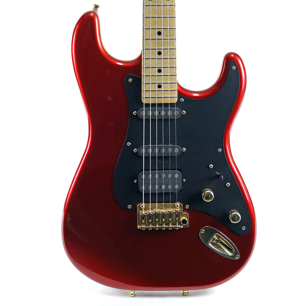 1998 Schecter USA Custom Shop Electric Guitar Metallic Red Finish