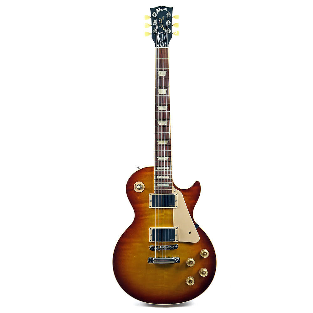 2012 Gibson Les Paul Traditional Electric Guitar Ice Tea Burst EMG