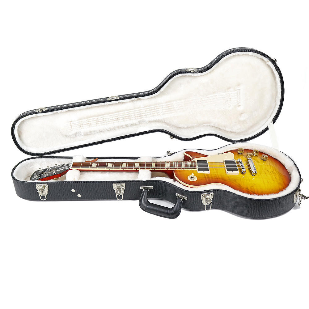 2012 Gibson Les Paul Traditional Electric Guitar Ice Tea Burst EMG
