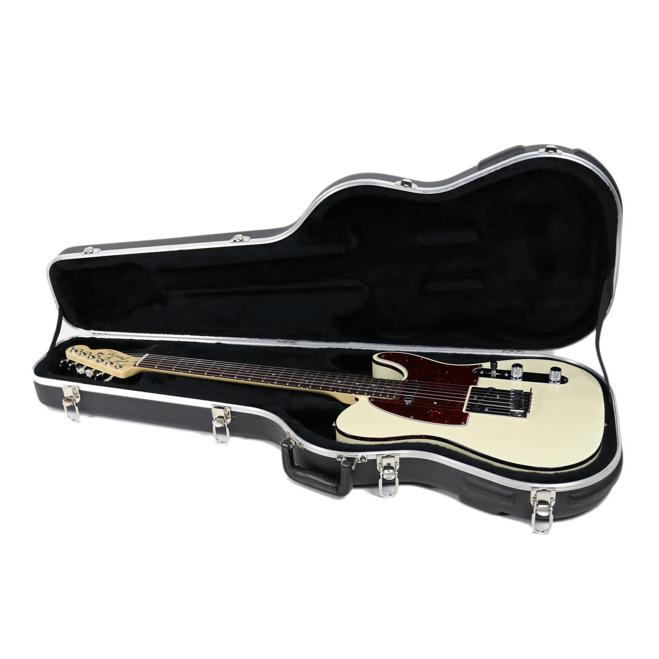 2007 Fender American Deluxe Telecaster Olympic Pearl Finish