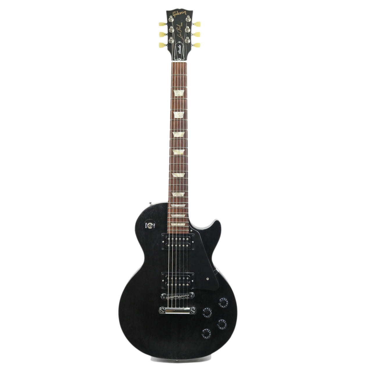 2009 Gibson Les Paul Studio Faded Satin Ebony Finish | Cream City 