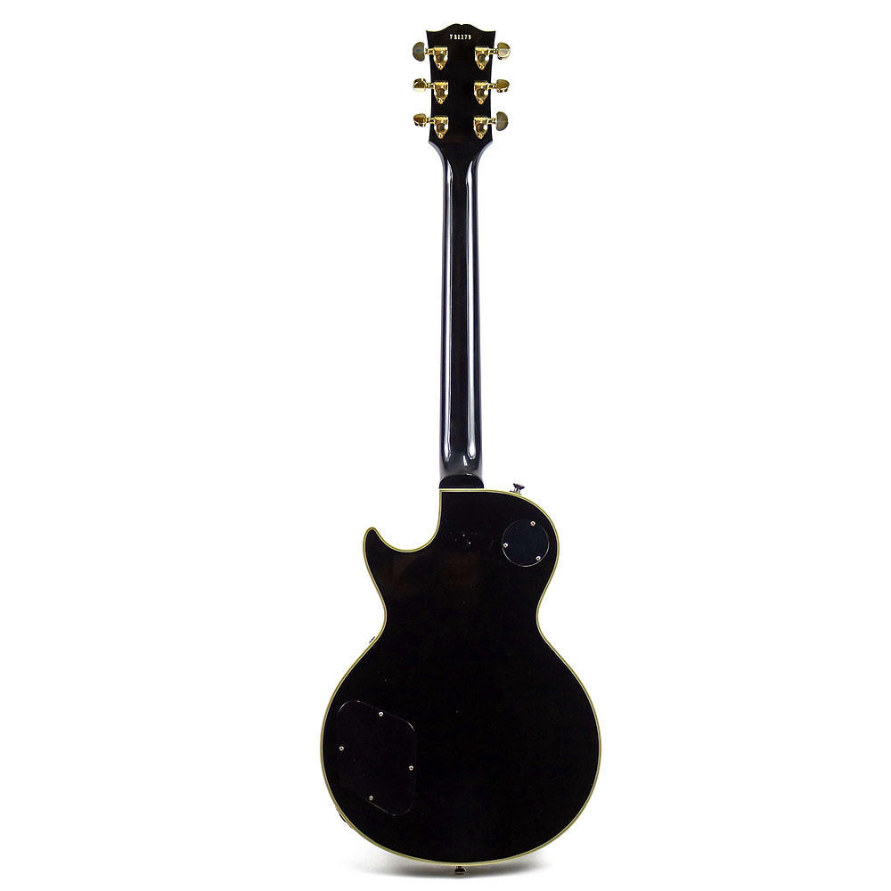 2002 Gibson Custom Shop '57 Les Paul Custom Electric Guitar Black