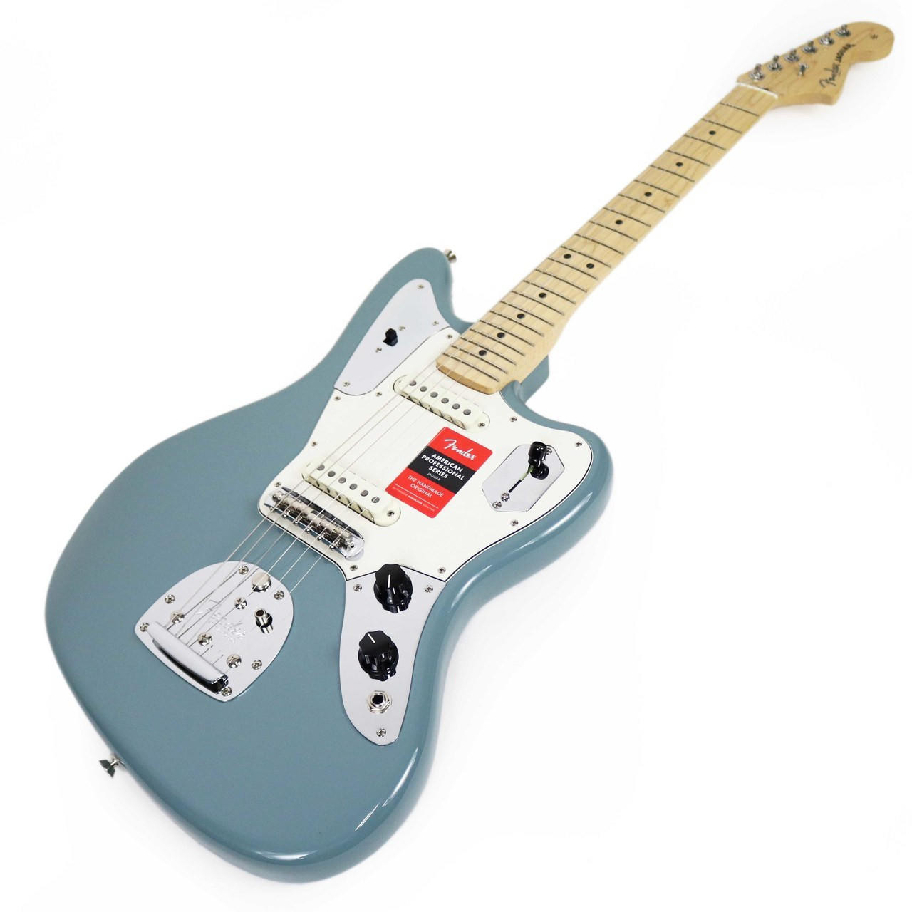 Fender American Professional Jaguar Maple Fretboard in Sonic Gray