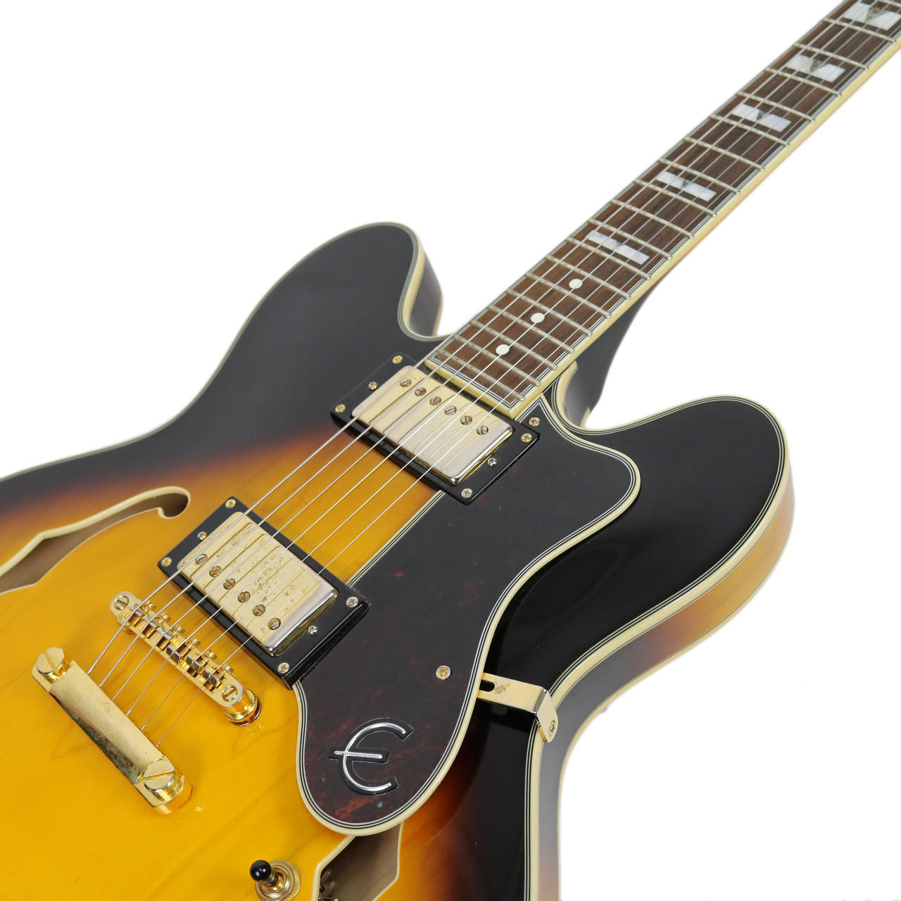 2011 Epiphone Sheraton II Semi-Hollow Electric Guitar Vintage