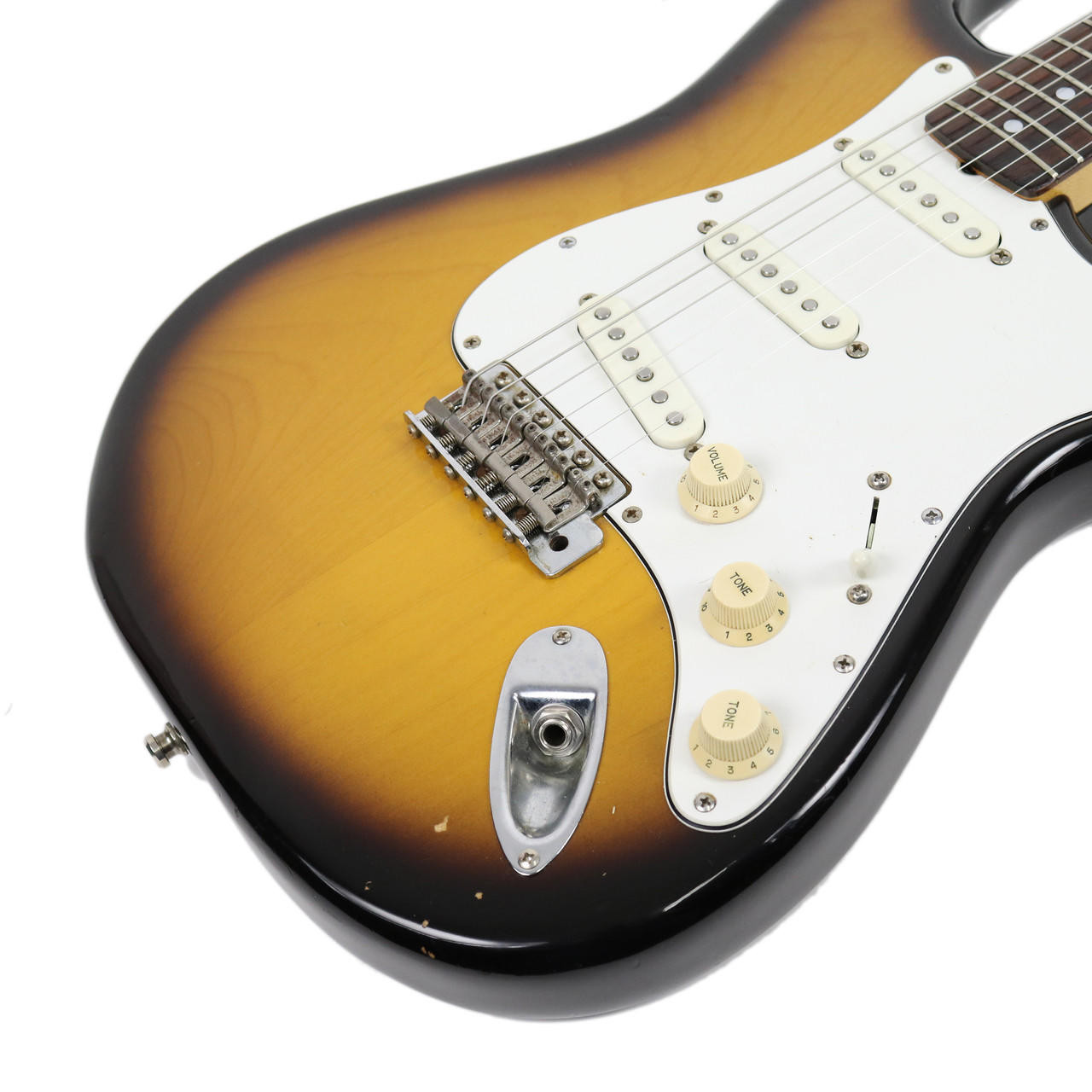 Vintage Early '80s Tokai TST-62 Tobacco Sunburst Finish | Cream