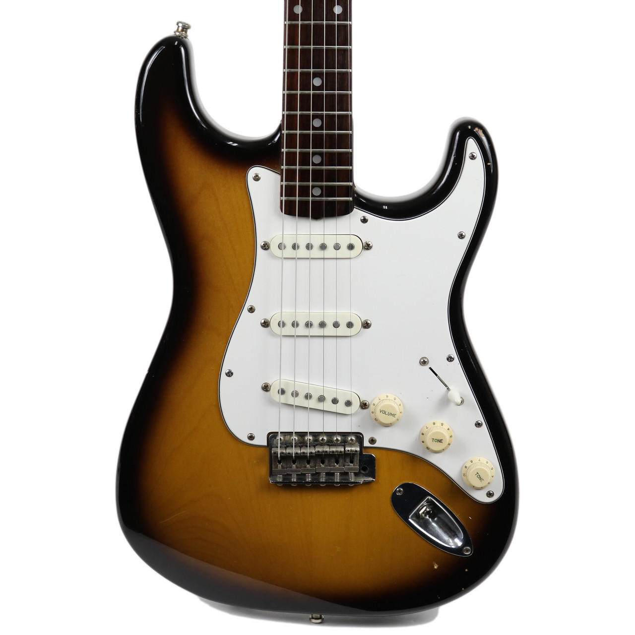 Vintage Early '80s Tokai TST-62 Tobacco Sunburst Finish | Cream
