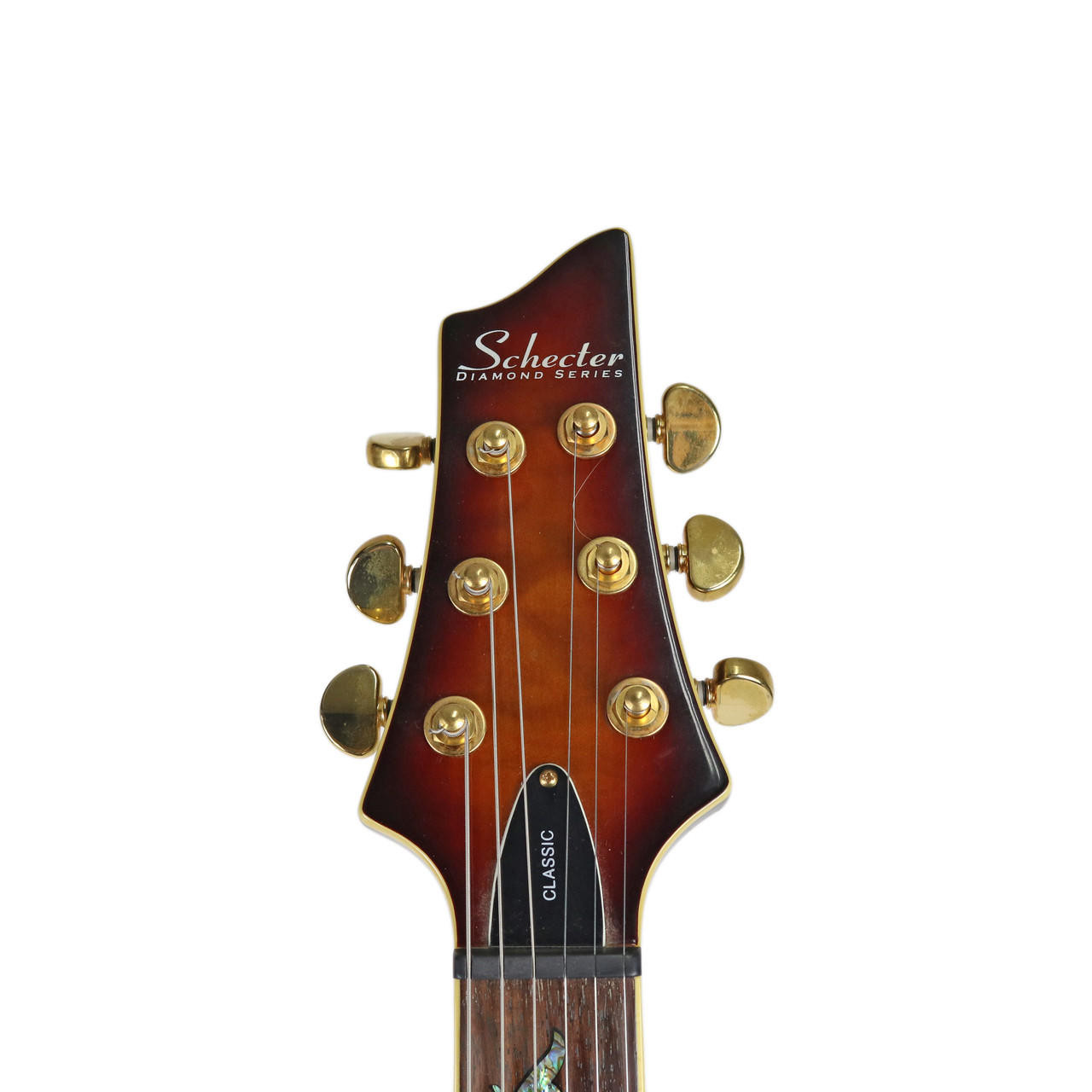 2006 Schecter C-1 Classic Antique Sunburst with Vine of Life Inlay