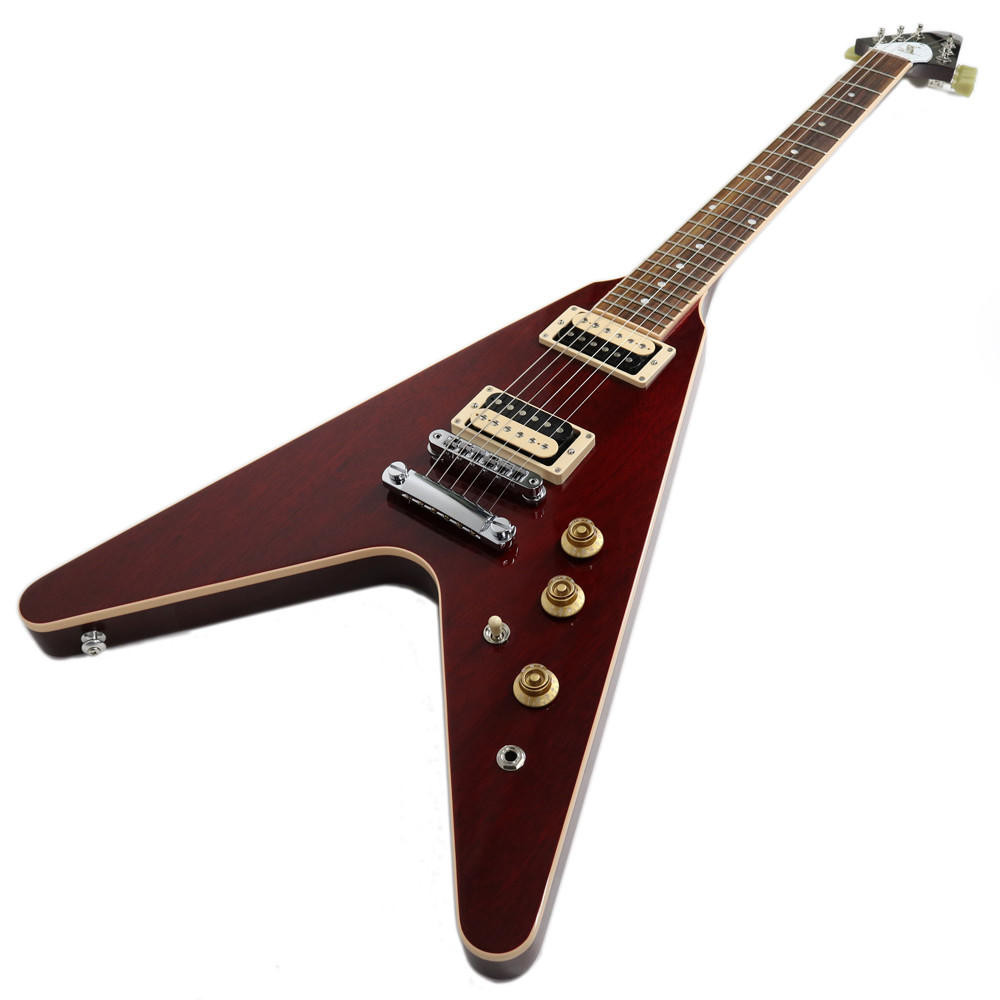 Used Gibson Flying V Pro 2016 T Electric Guitar in Wine Red