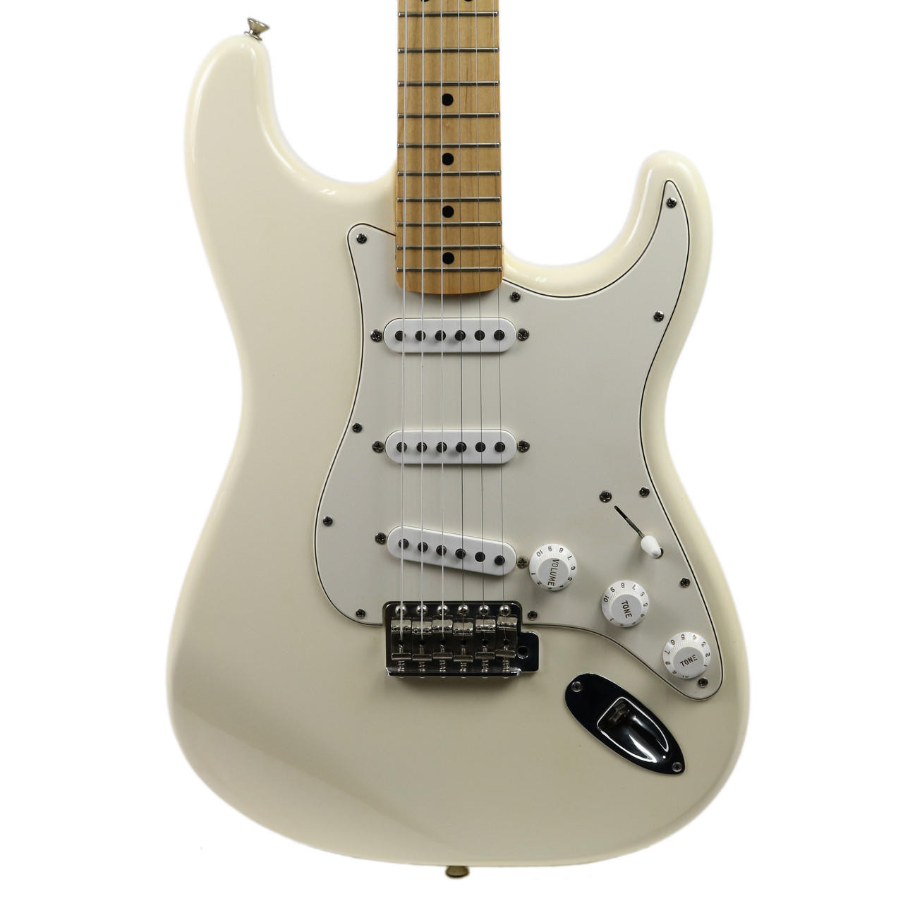 2004 Fender Classic Series '70s Stratocaster Olympic White | Cream
