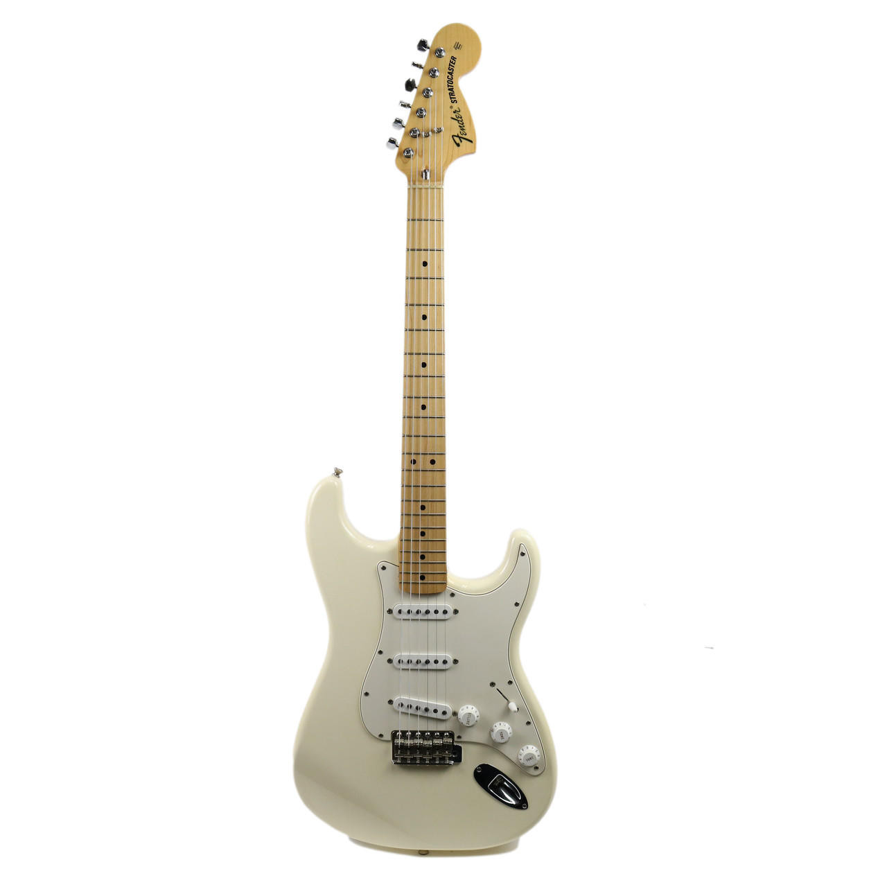 2004 Fender Classic Series '70s Stratocaster Olympic White | Cream