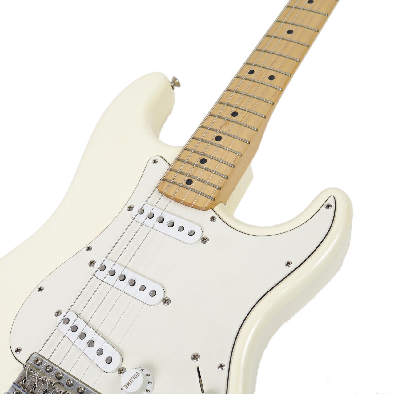 2004 Fender Classic Series '70s Stratocaster Olympic White | Cream