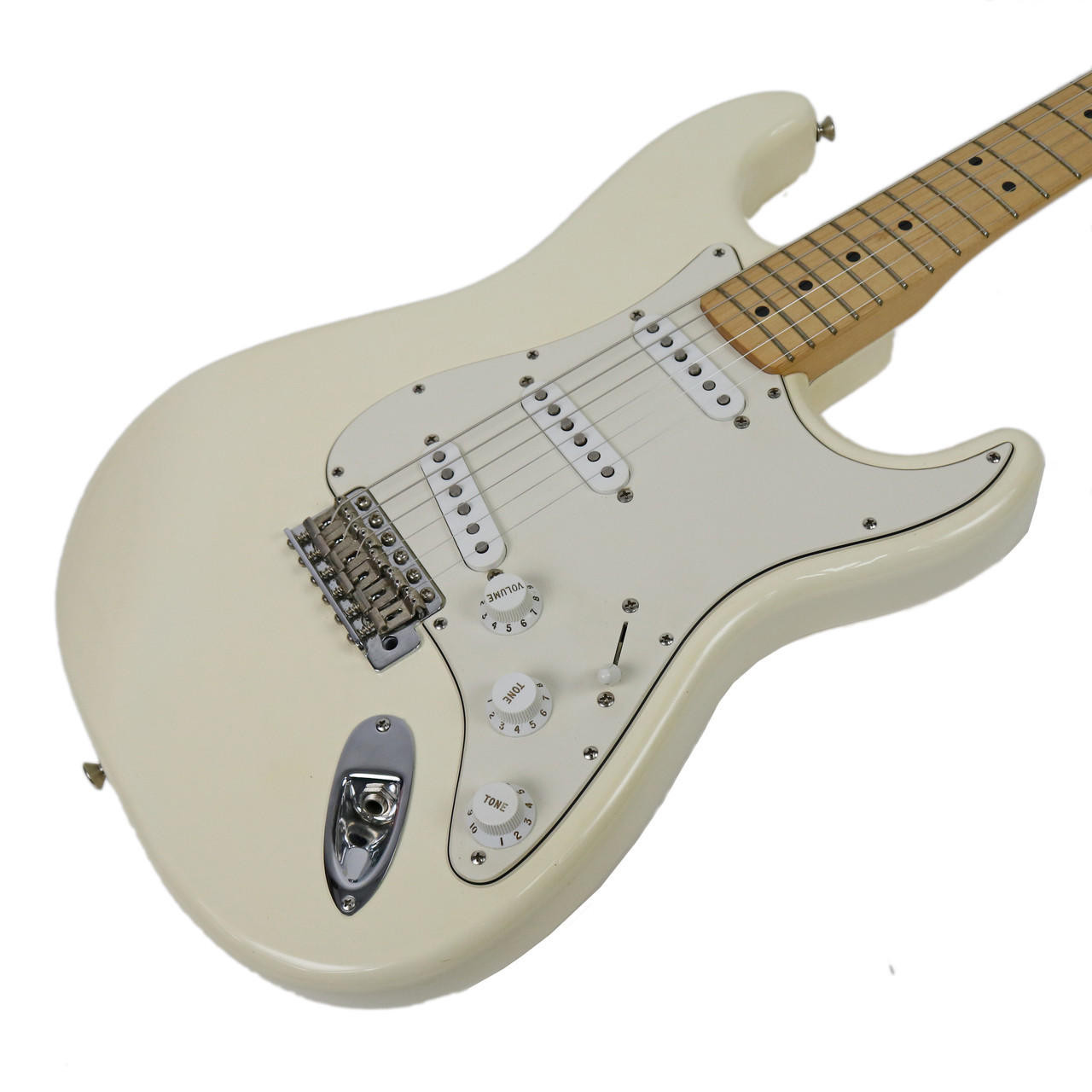 2004 Fender Classic Series '70s Stratocaster Olympic White | Cream