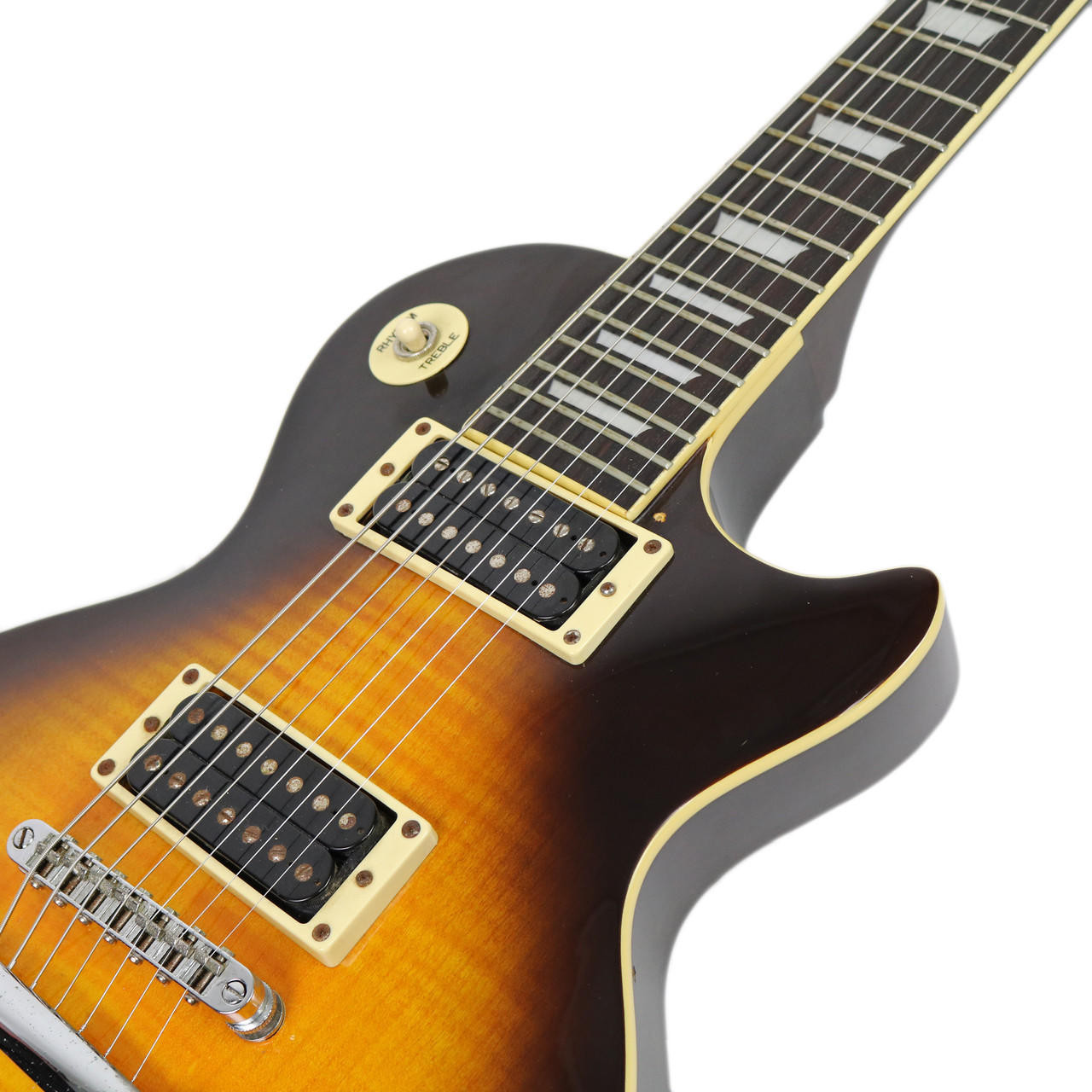 Epiphone Les Paul トラ目サンバースト　2000年製 2000 Epiphone Limited Edition 7 String Les Paul Tobacco Sunburst