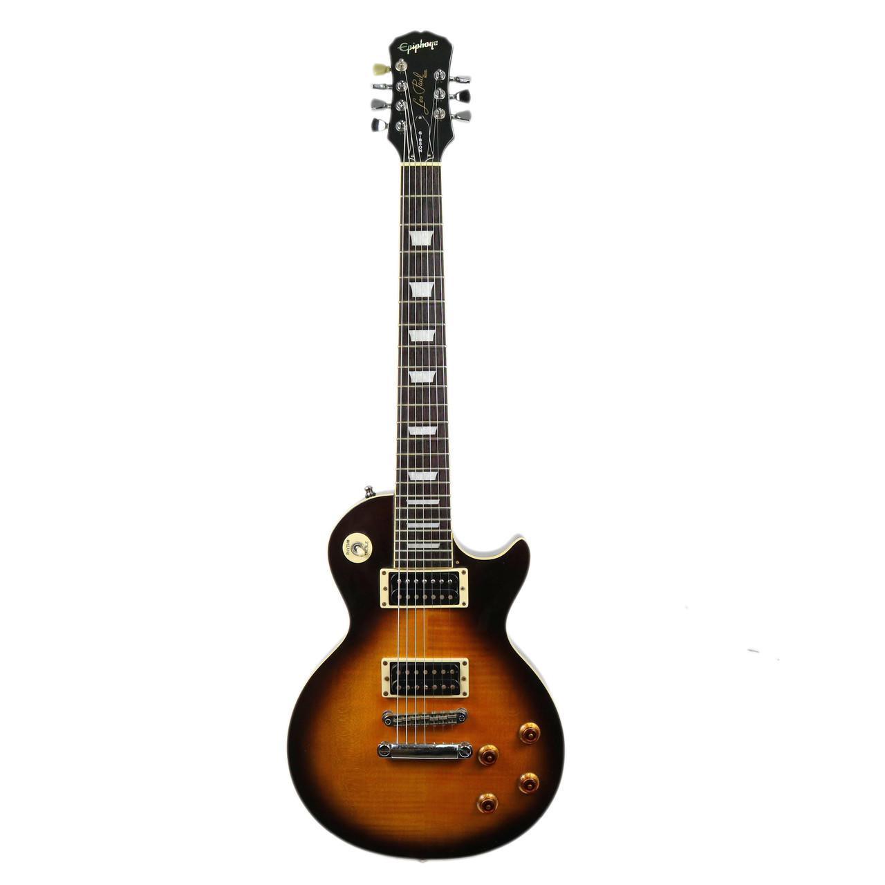 Epiphone Les Paul トラ目サンバースト　2000年製 2000 Epiphone Limited Edition 7 String Les Paul Tobacco Sunburst
