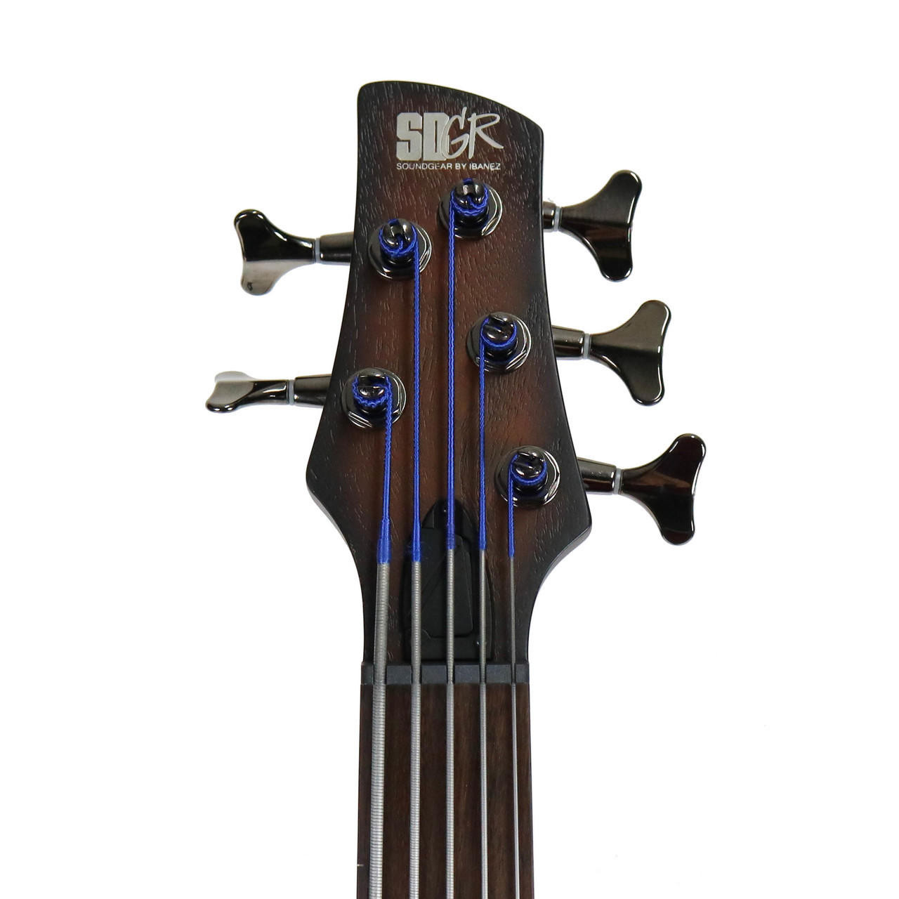Ibanez SRF705 Workshop Series Fretless Bass in Brown Burst Flat