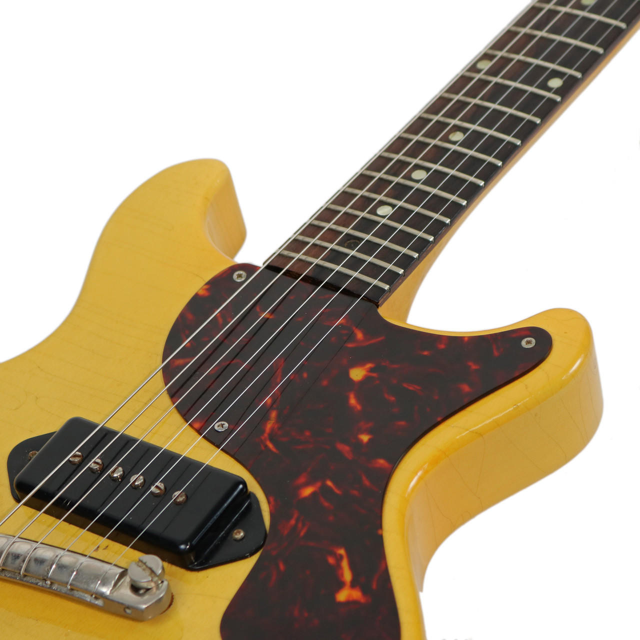 Vintage 1958 Gibson Les Paul Junior TV Yellow | Cream City Music