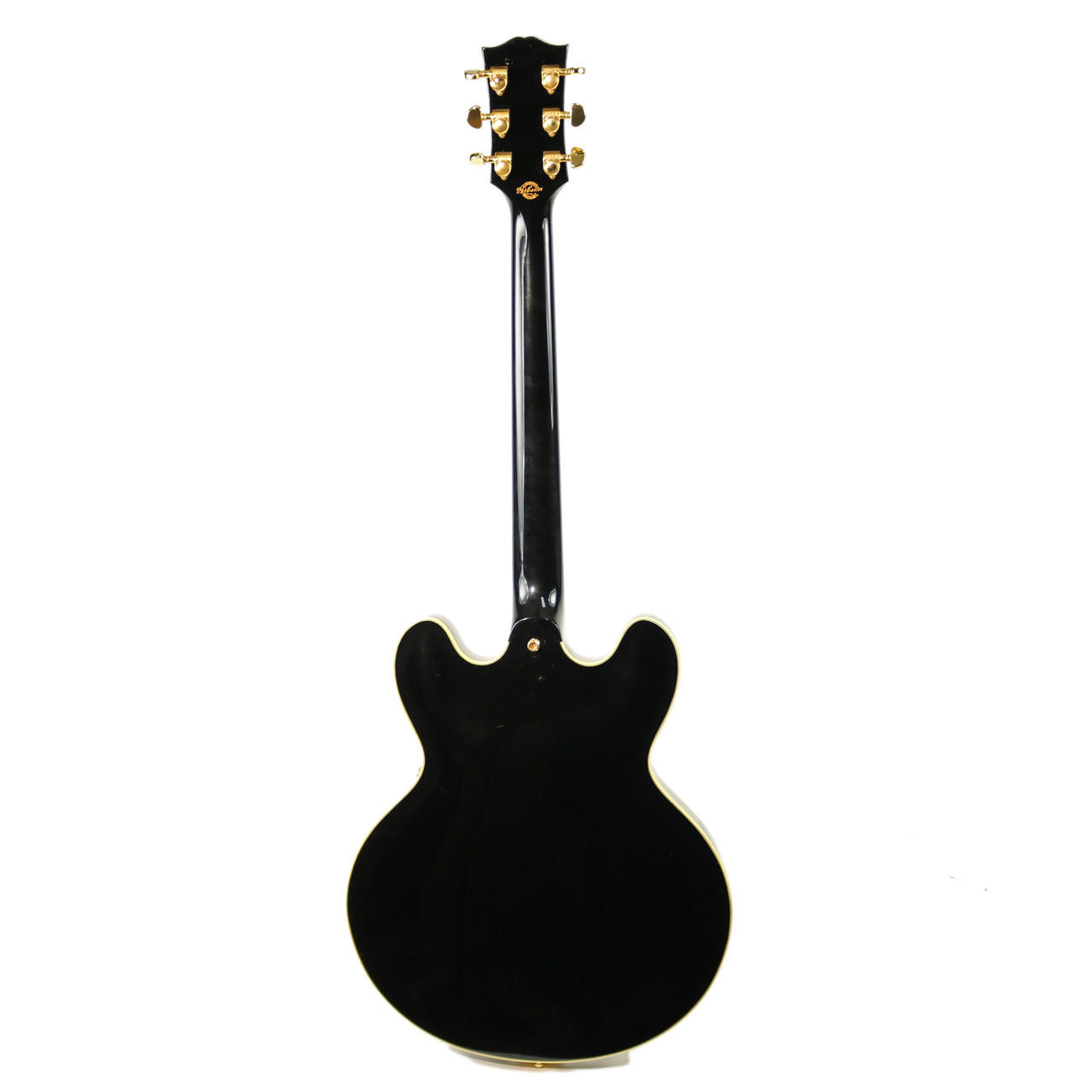 2008 Gibson Custom Shop ES-355 Ebony w/ Factory Bigsby | Cream