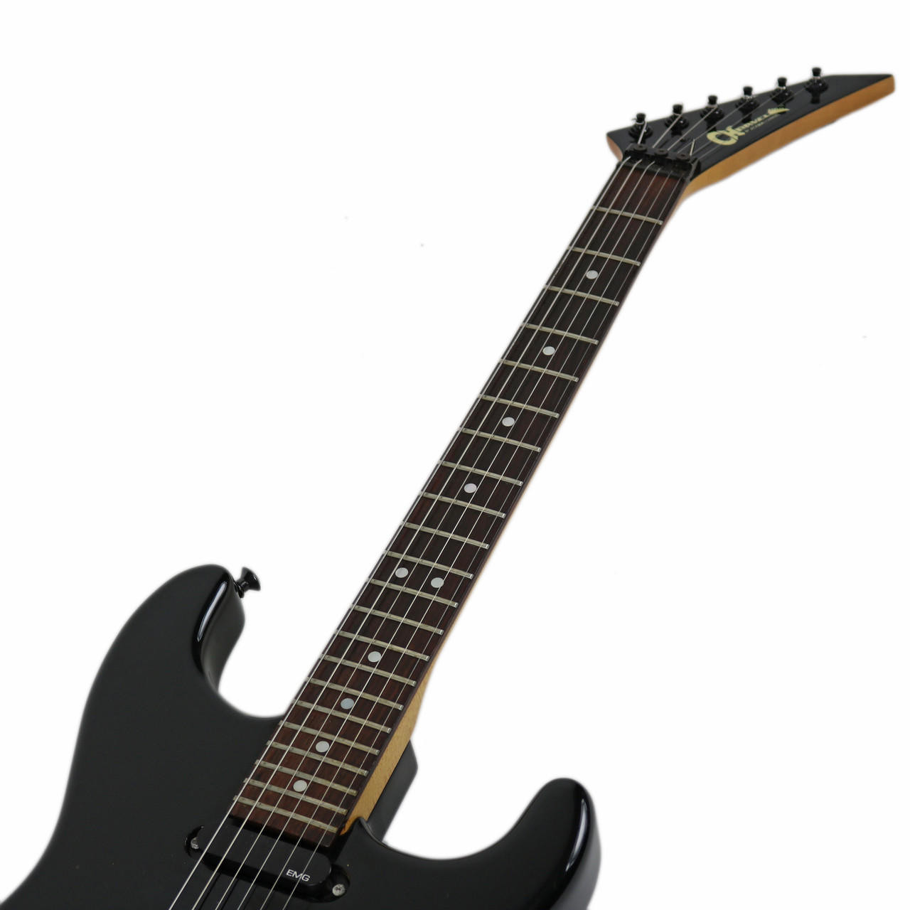 Vintage 1986 Charvel by Jackson Model 4 Black Finish | Cream City