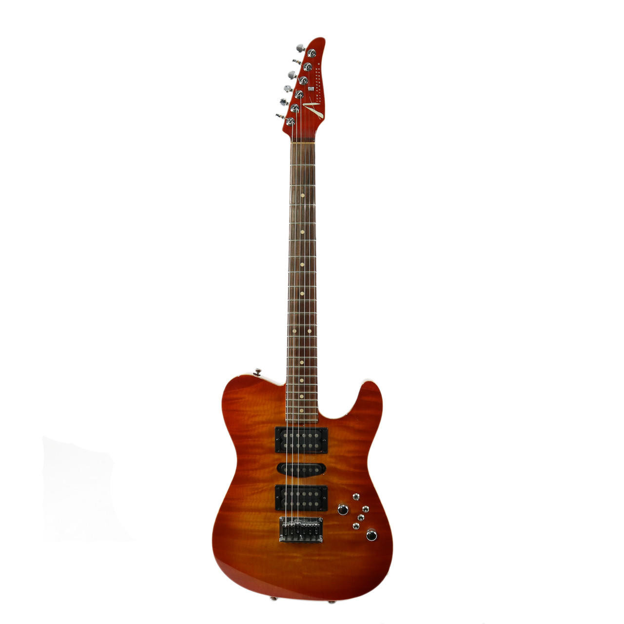 1997 Tom Anderson Guitarworks Hollow T Contoured Honey Burst